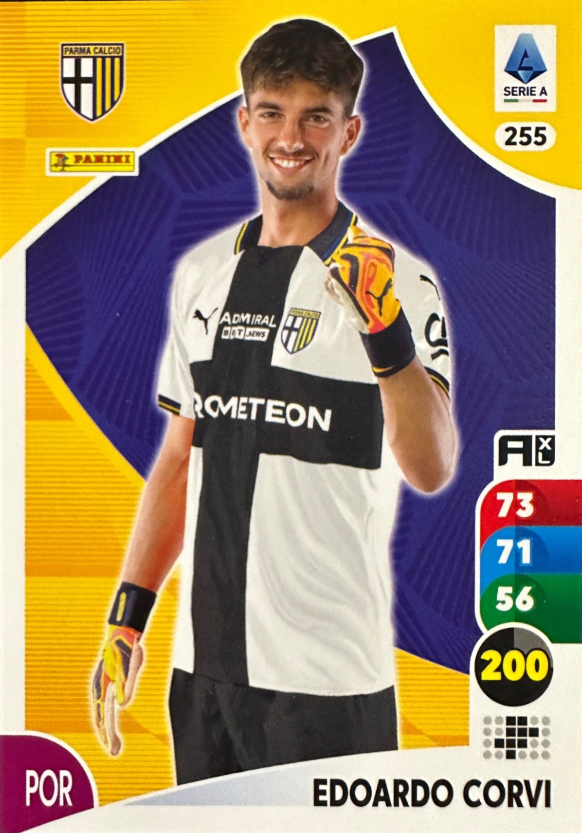 Panini Calciatori Adrenalyn XL 2025-26 card base logo a scelta N. 201-300