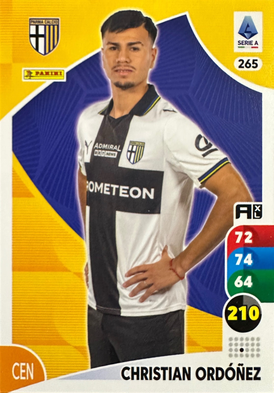 Panini Calciatori Adrenalyn XL 2025-26 card base logo a scelta N. 201-300