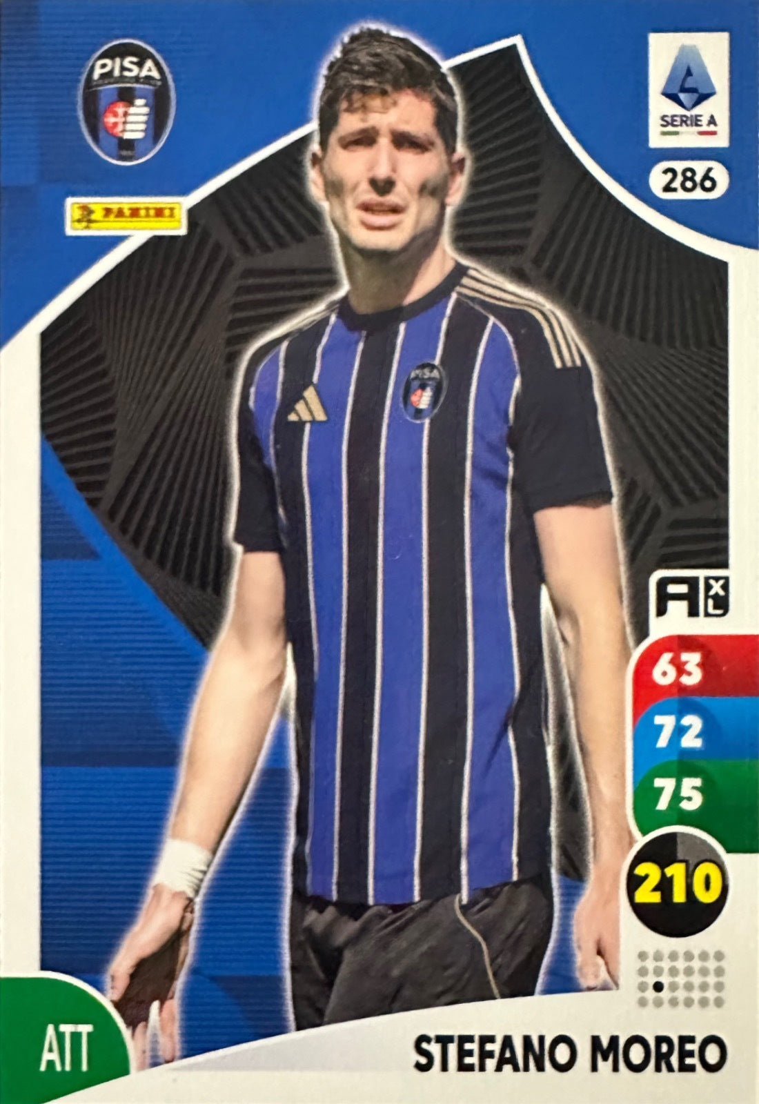 Panini Calciatori Adrenalyn XL 2025-26 card base logo a scelta N. 201-300