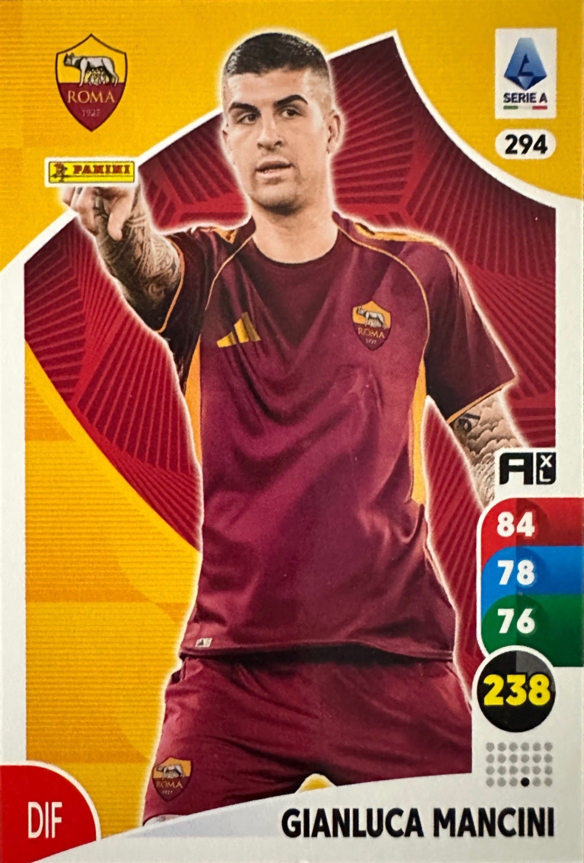 Panini Calciatori Adrenalyn XL 2025-26 card base logo a scelta N. 201-300