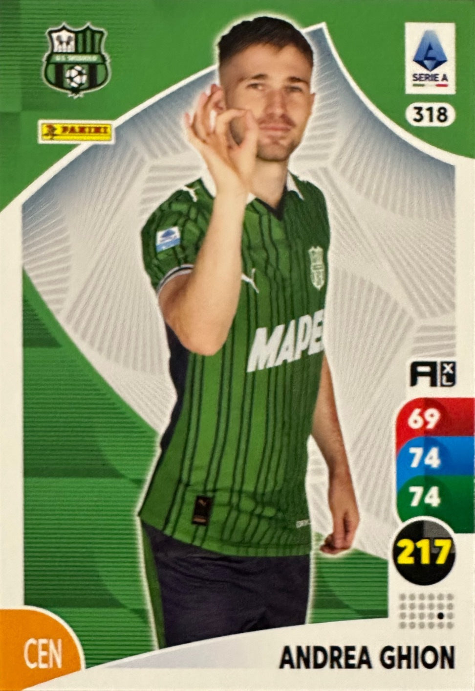Panini Calciatori Adrenalyn XL 2025-26 card triade/diamante a scelta N. 301-400