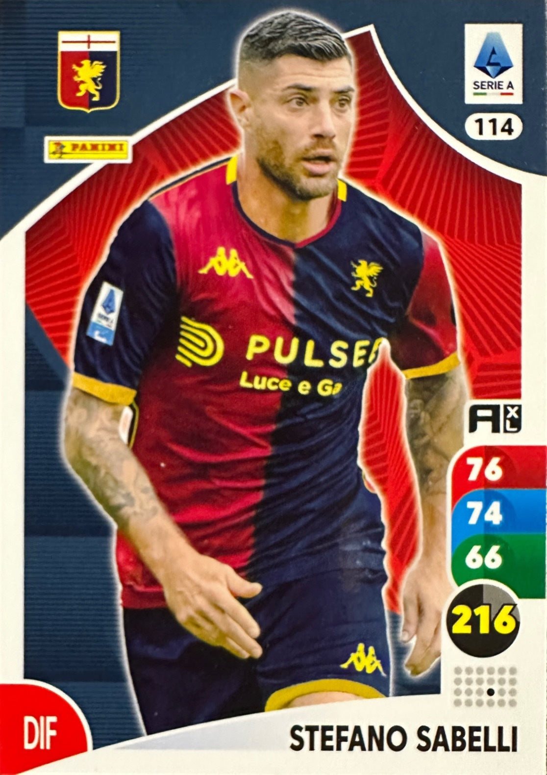 Panini Calciatori Adrenalyn XL 2025-26 card base logo a scelta N. 101-200