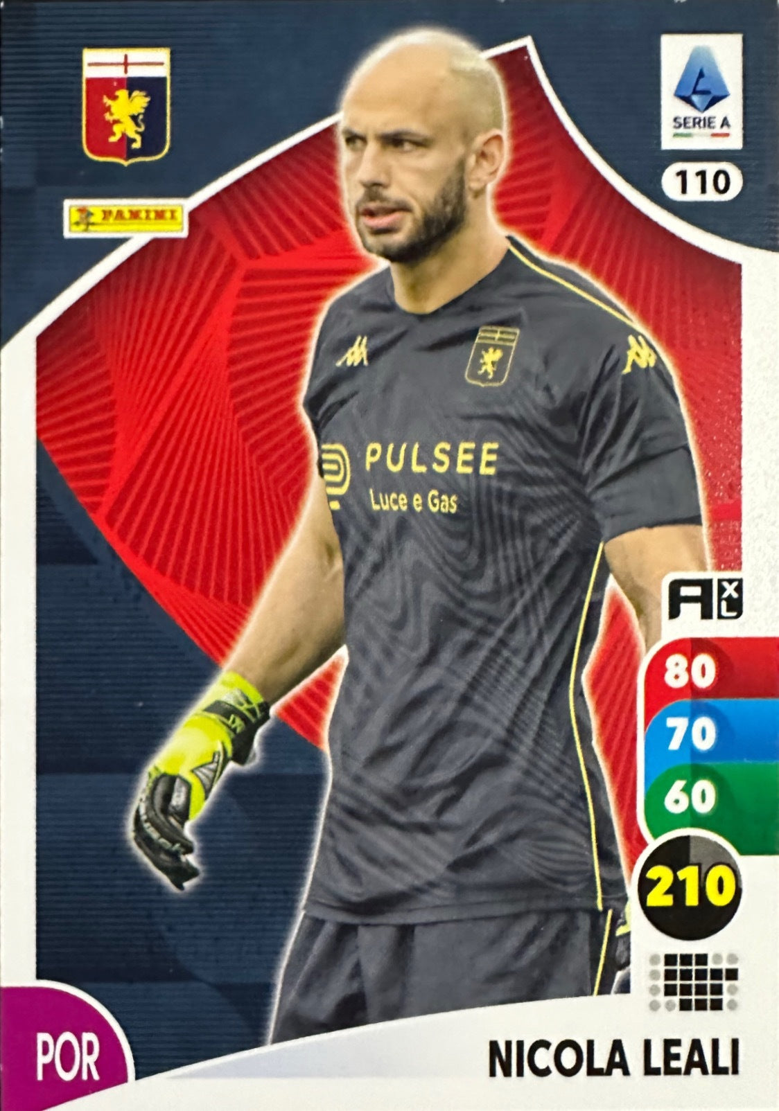 Panini Calciatori Adrenalyn XL 2025-26 card base logo a scelta N. 101-200