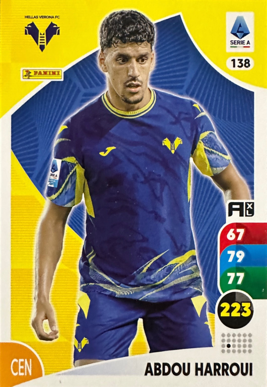 Panini Calciatori Adrenalyn XL 2025-26 card base logo a scelta N. 101-200
