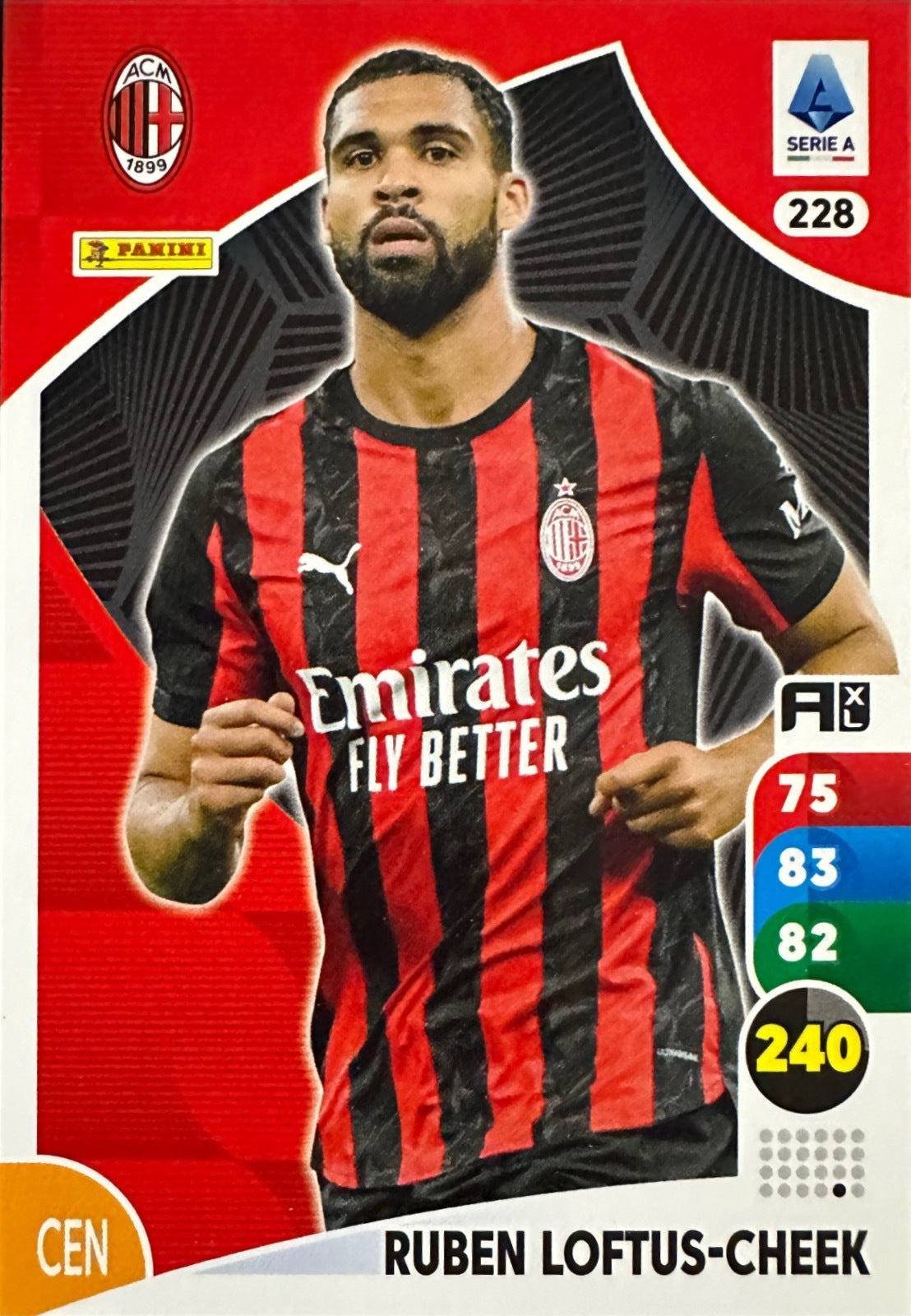 Panini Calciatori Adrenalyn XL 2025-26 card base logo a scelta N. 201-300