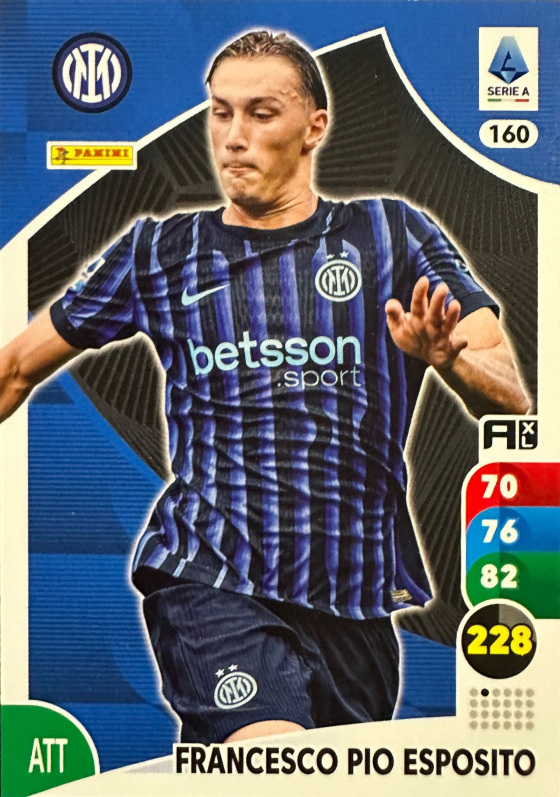 Panini Calciatori Adrenalyn XL 2025-26 card base logo a scelta N. 101-200