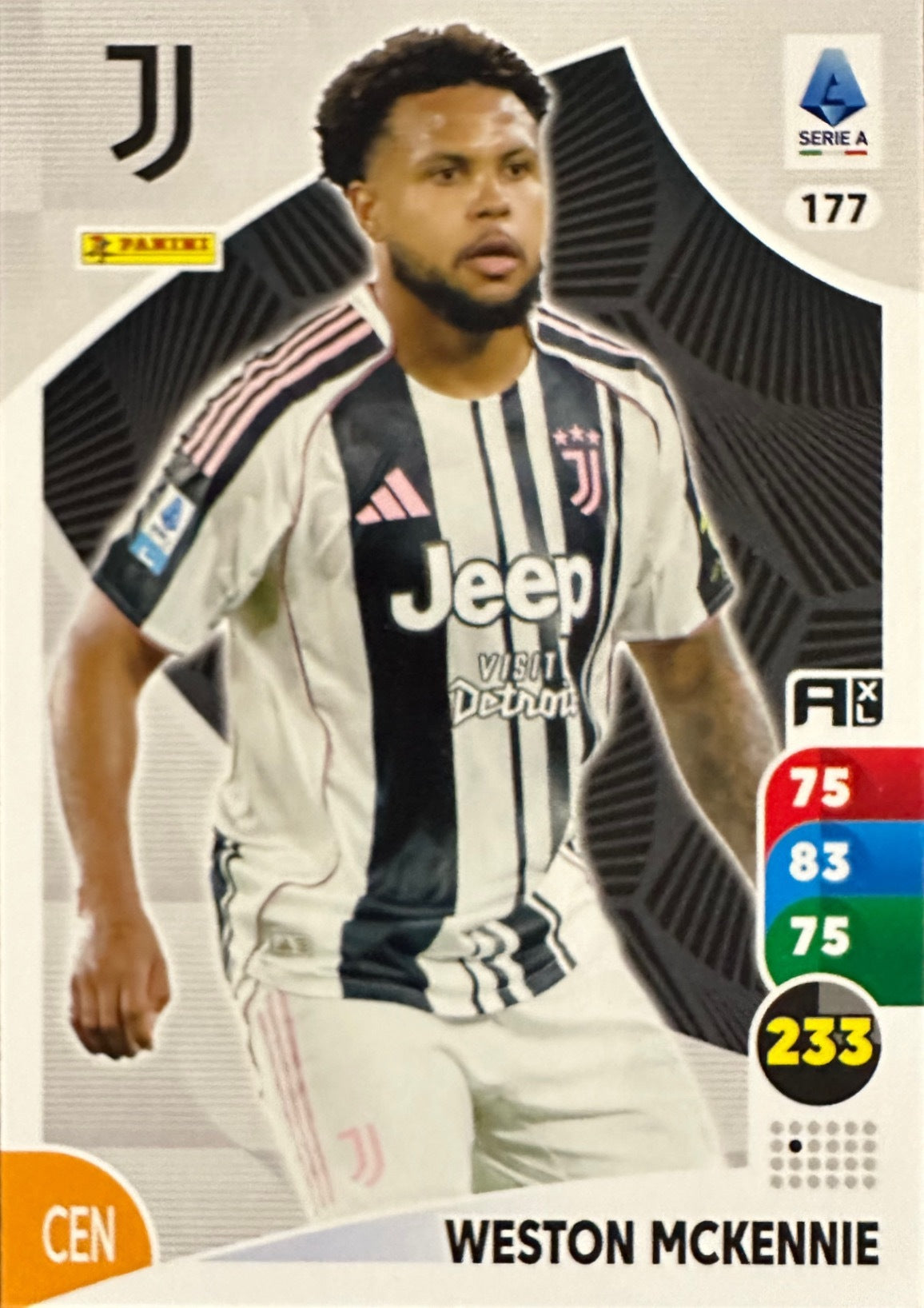 Panini Calciatori Adrenalyn XL 2025-26 card base logo a scelta N. 101-200