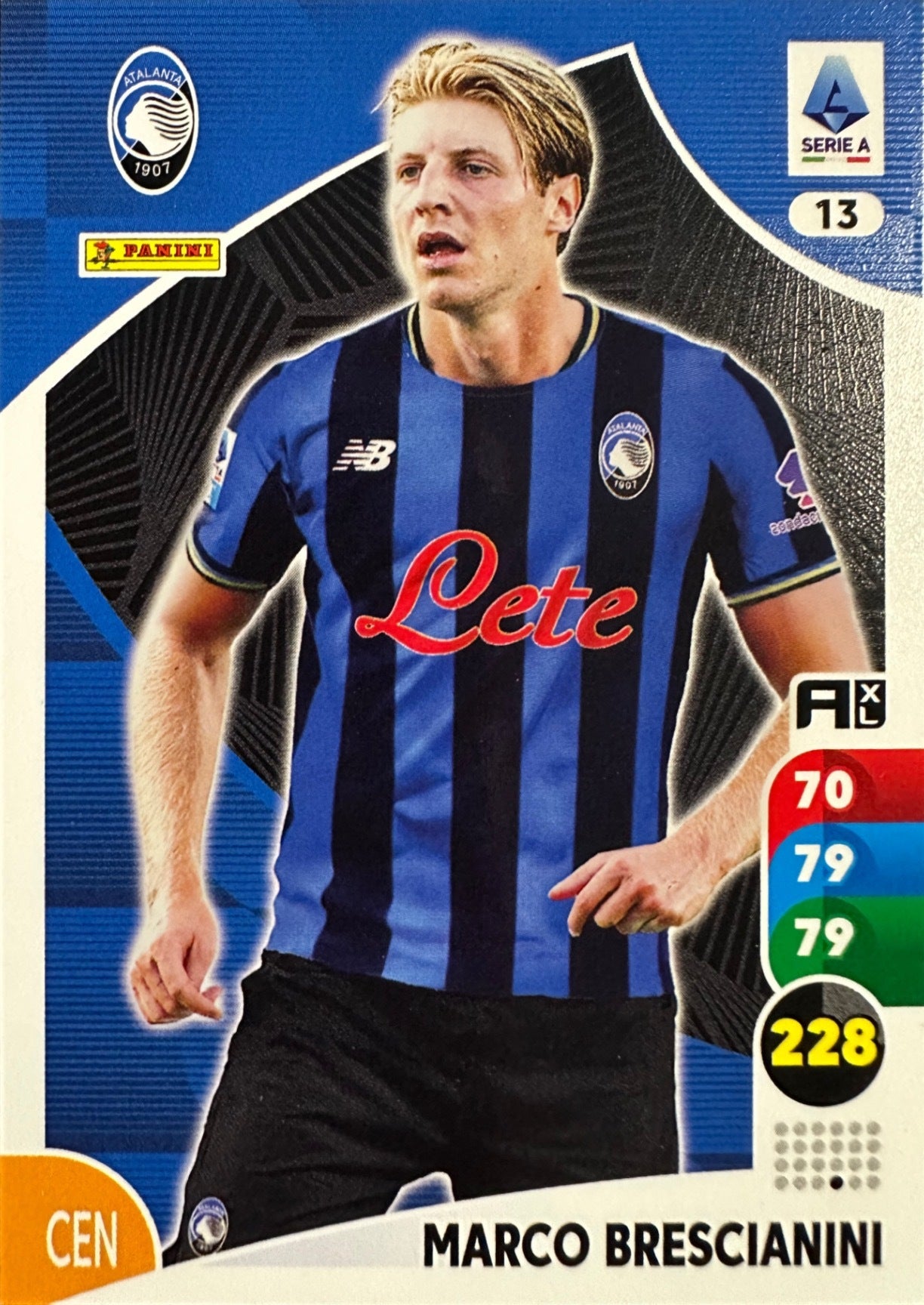 Panini Calciatori Adrenalyn XL 2025-26 card base logo a scelta N. 1-100