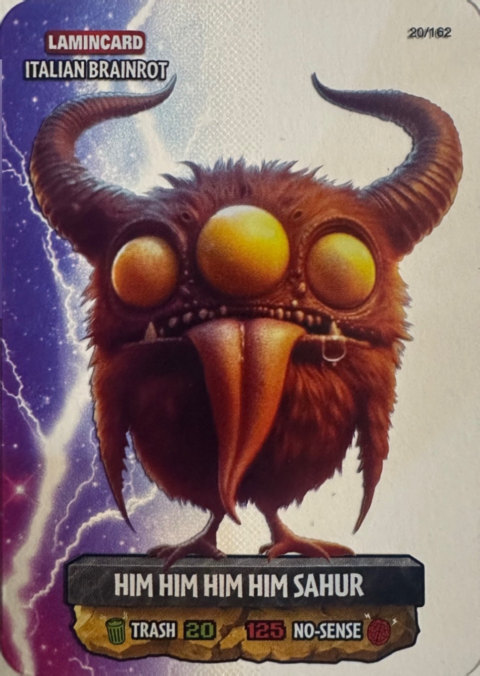 Italian Brainrot Lamincard Multiverse Diramix - Card Base Metal a scelta 1-100