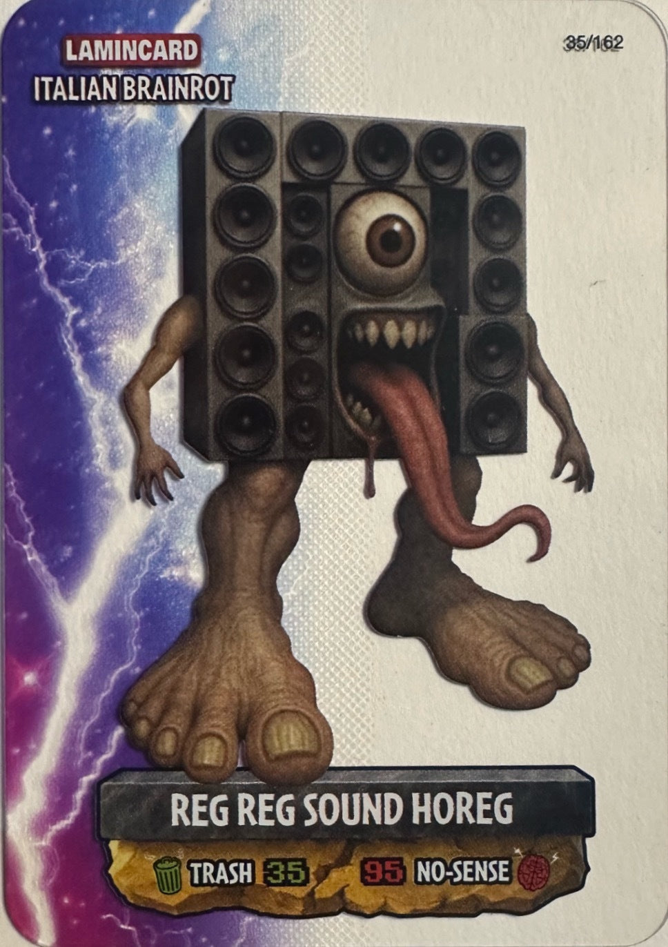 Italian Brainrot Lamincard Multiverse Diramix - Card Base Metal a scelta 1-100