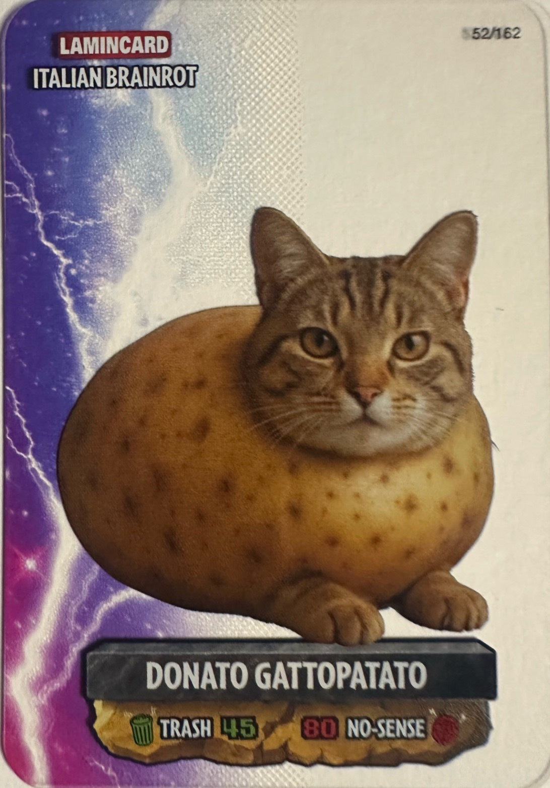 Italian Brainrot Lamincard Multiverse Diramix - Card Base Metal a scelta 1-100