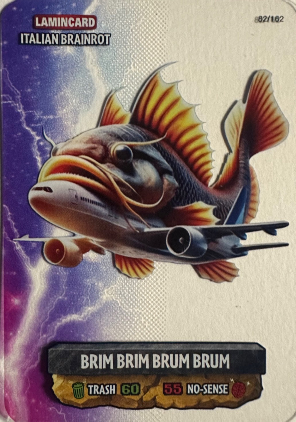 Italian Brainrot Lamincard Multiverse Diramix - Card Base Metal a scelta 1-100