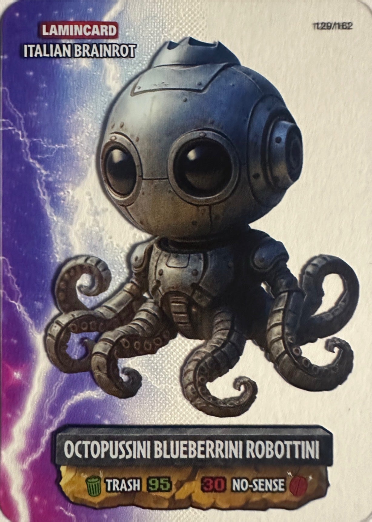 Italian Brainrot Lamincard Multiverse Diramix - Card Base Metal a scelta 101-162