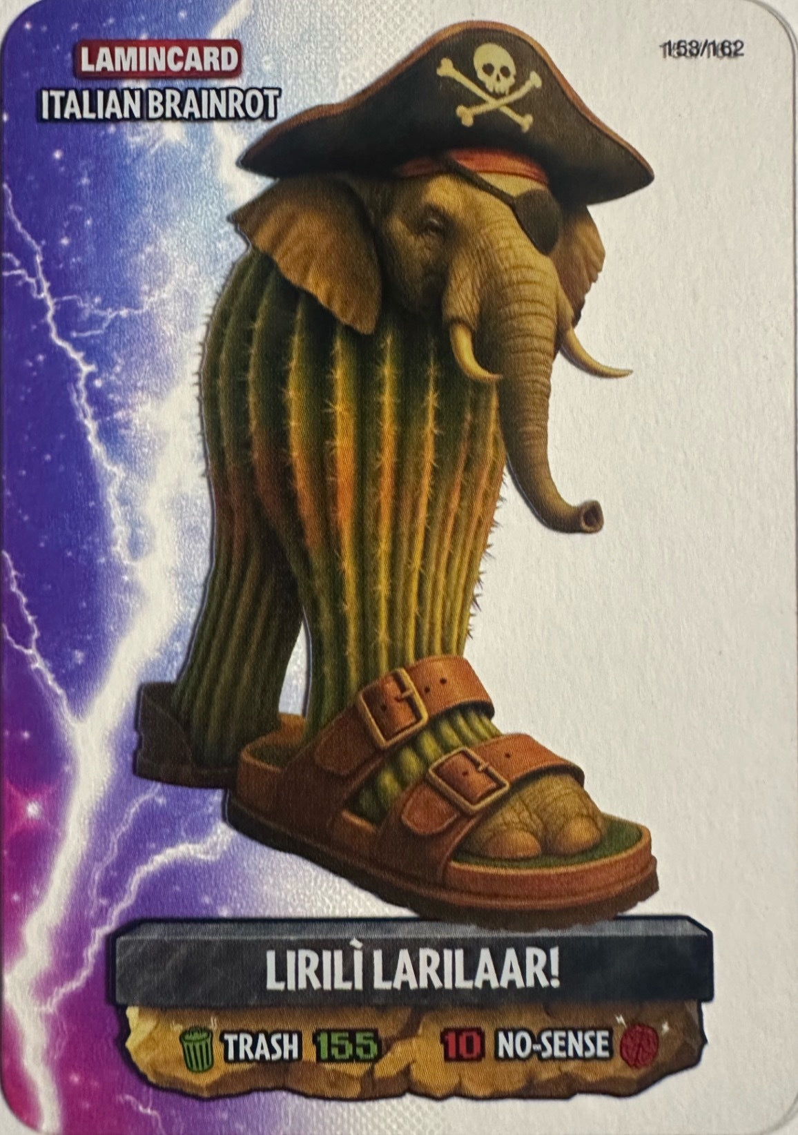 Italian Brainrot Lamincard Multiverse Diramix - Card Base Metal a scelta 101-162