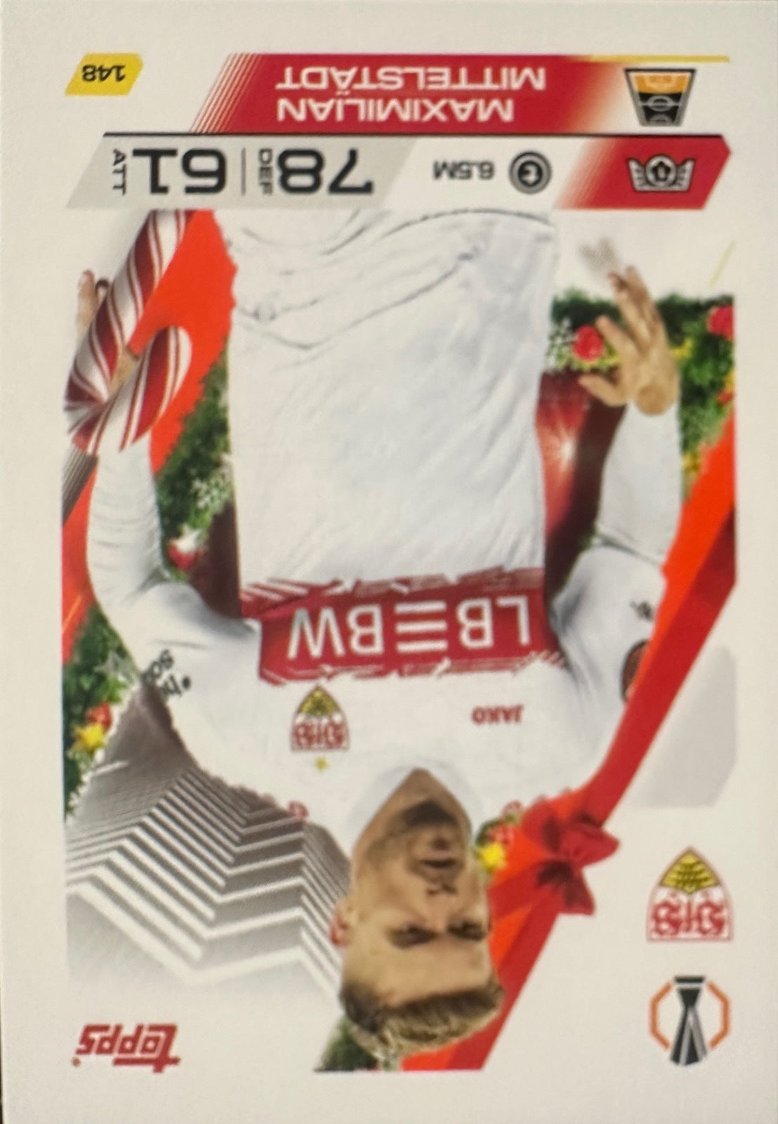 Topps Match Attax 2025/26 UCL Champions League - Scegli Parallel Festive Squadzone