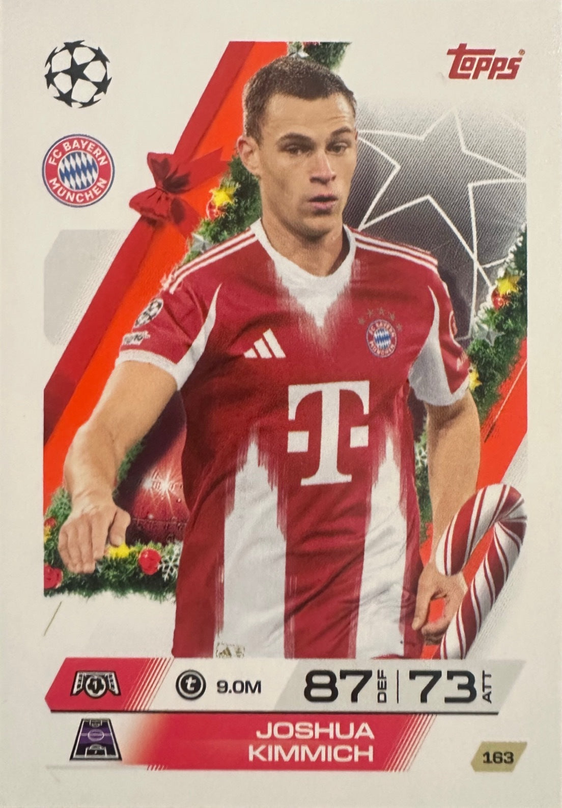 Topps Match Attax 2025/26 UCL Champions League - Scegli Parallel Festive Squadzone