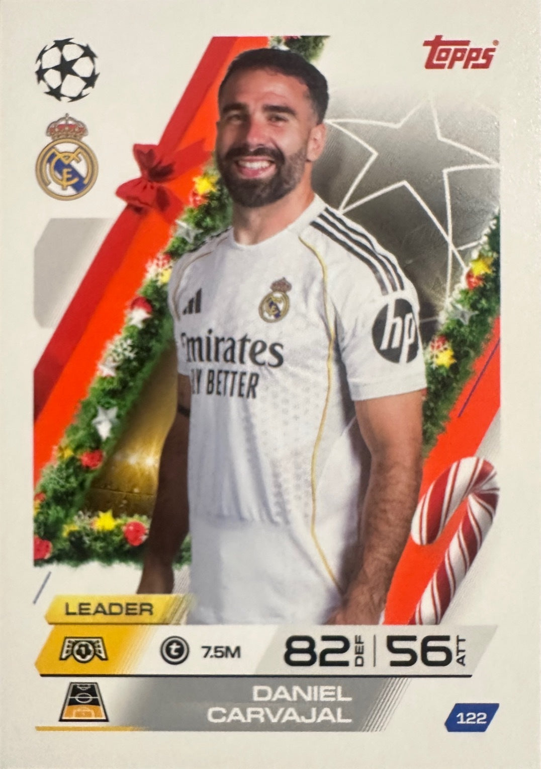 Topps Match Attax 2025/26 UCL Champions League - Scegli Parallel Festive Squadzone