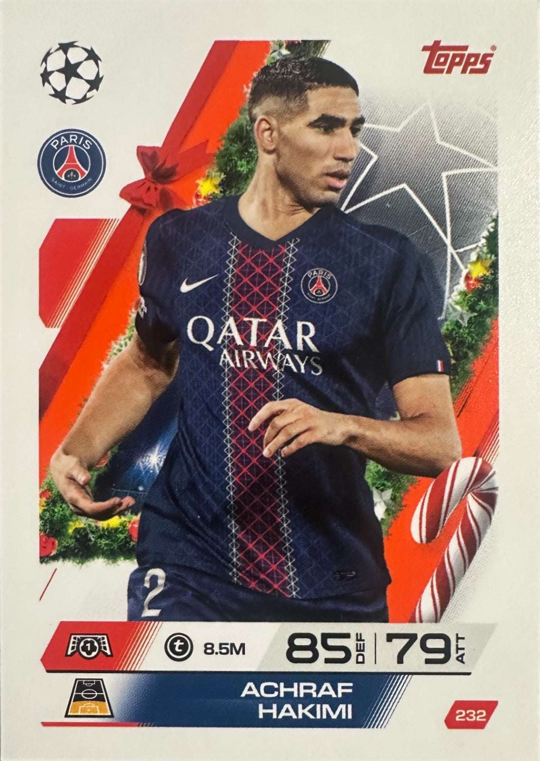 Topps Match Attax 2025/26 UCL Champions League - Scegli Parallel Festive Squadzone