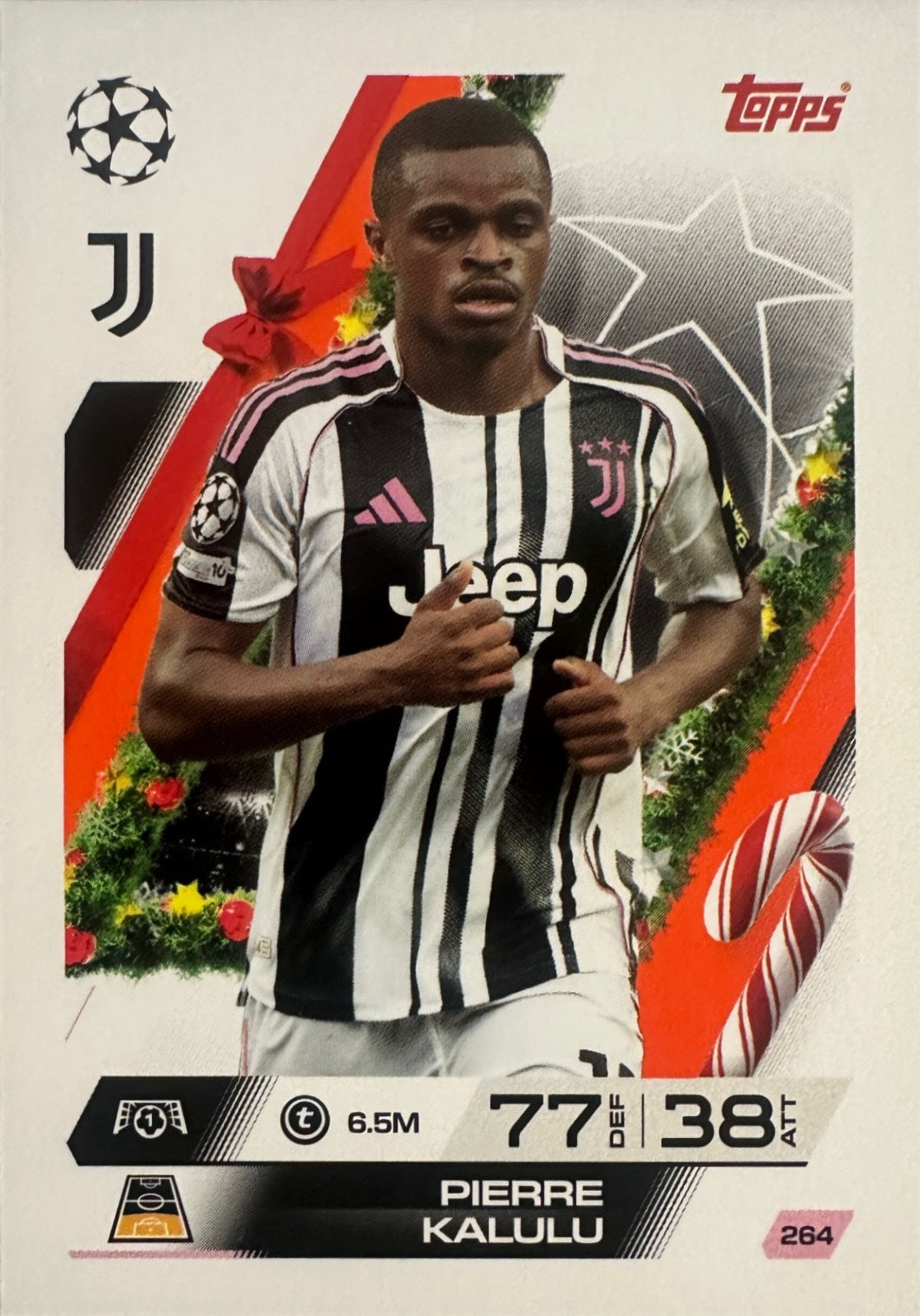 Topps Match Attax 2025/26 UCL Champions League - Scegli Parallel Festive Squadzone