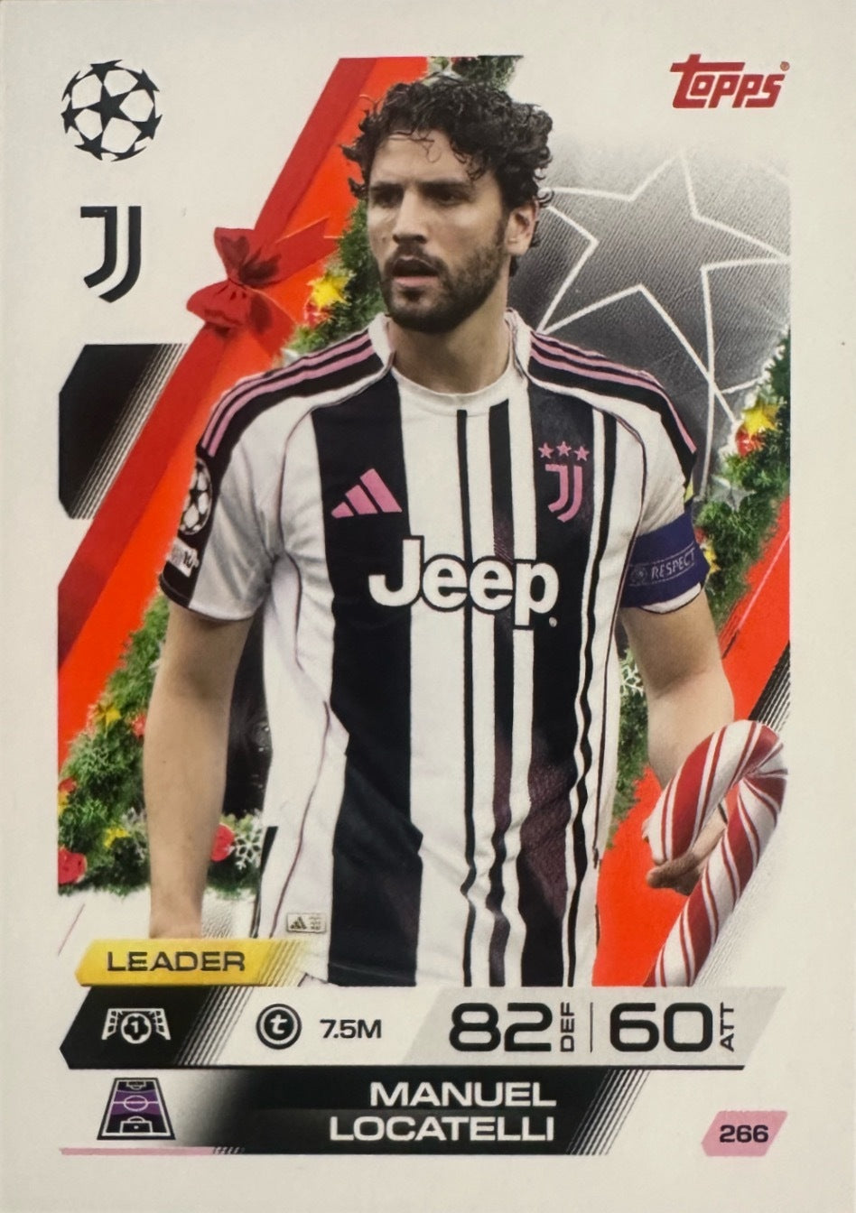 Topps Match Attax 2025/26 UCL Champions League - Scegli Parallel Festive Squadzone