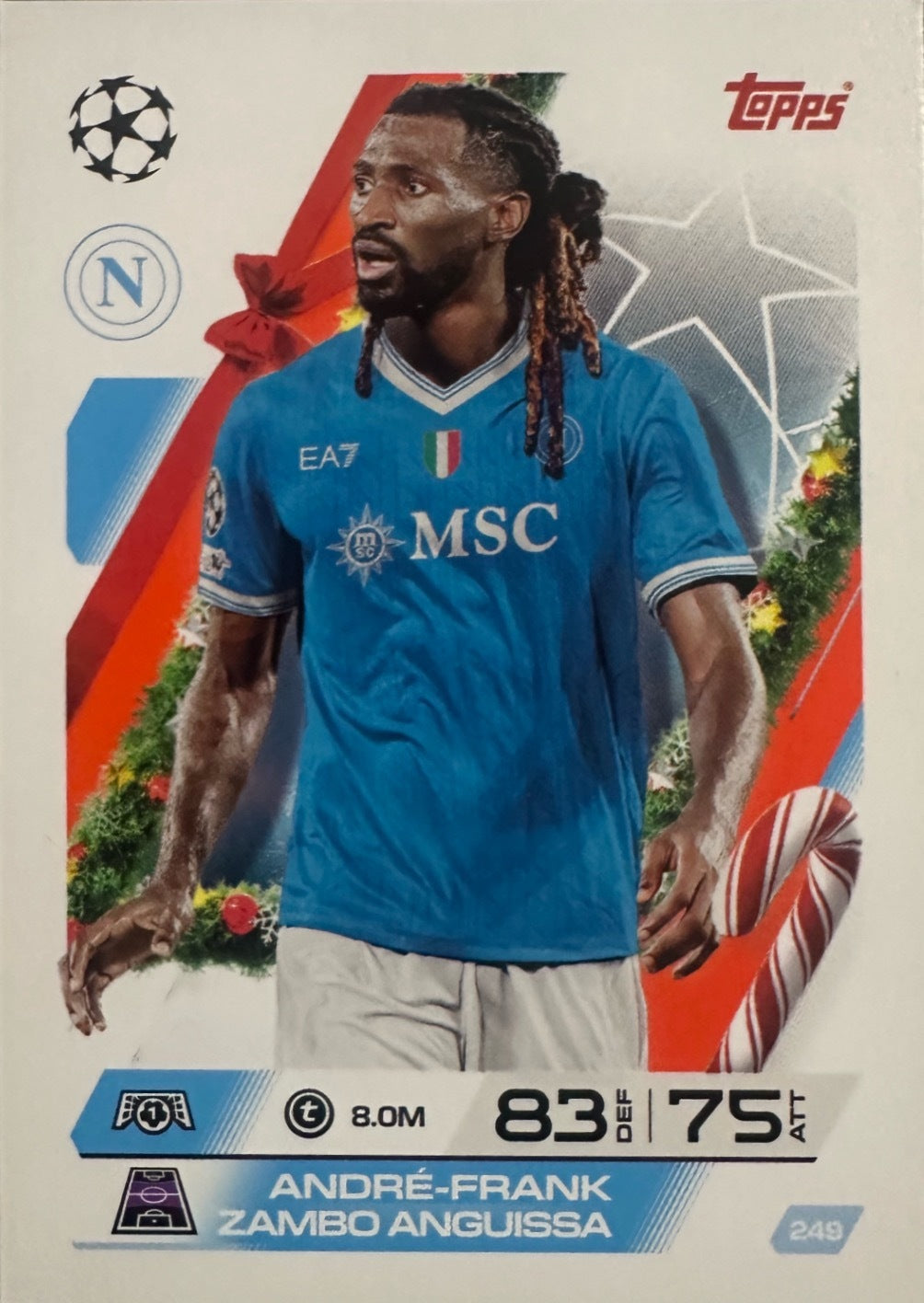 Topps Match Attax 2025/26 UCL Champions League - Scegli Parallel Festive Squadzone