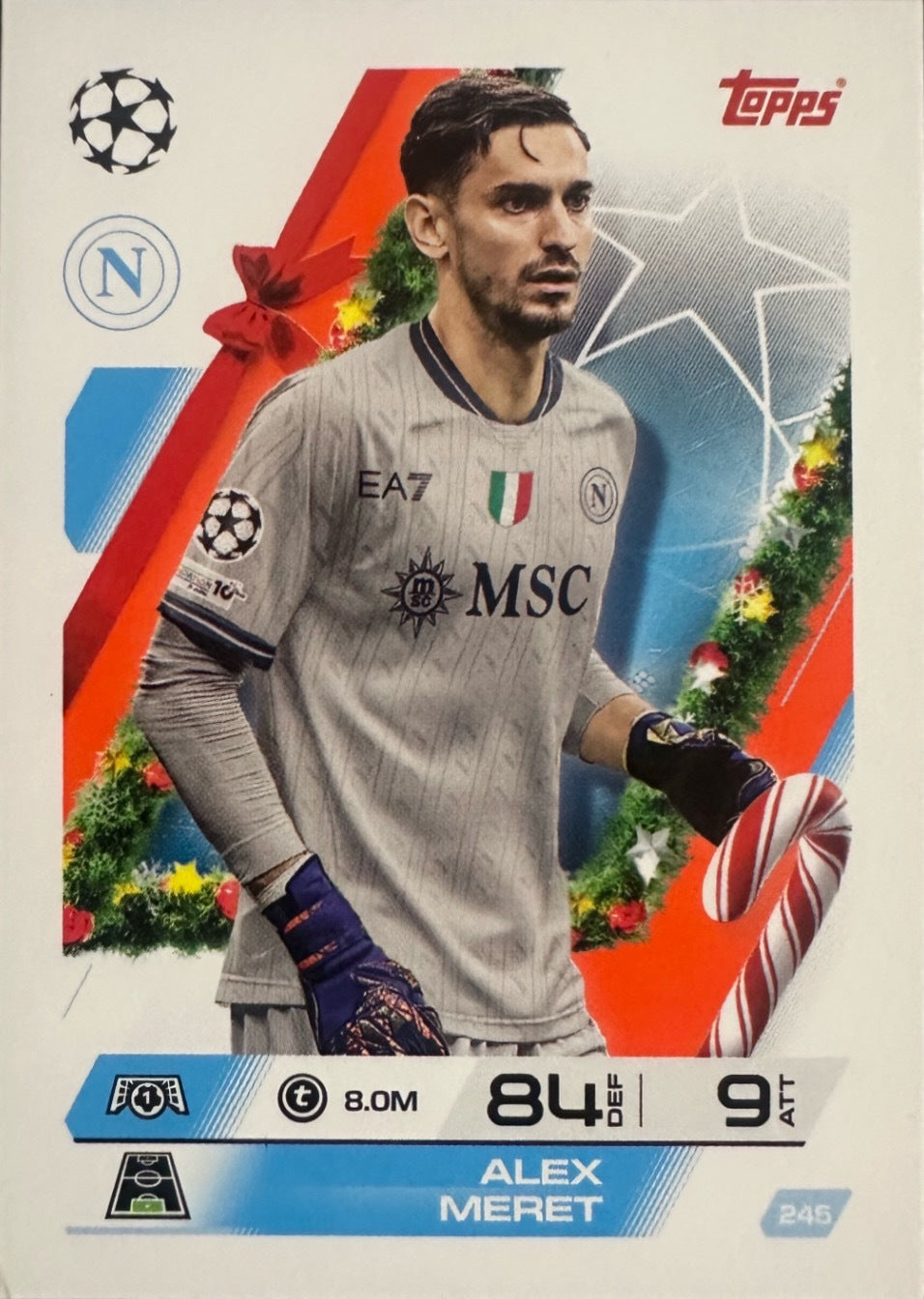 Topps Match Attax 2025/26 UCL Champions League - Scegli Parallel Festive Squadzone