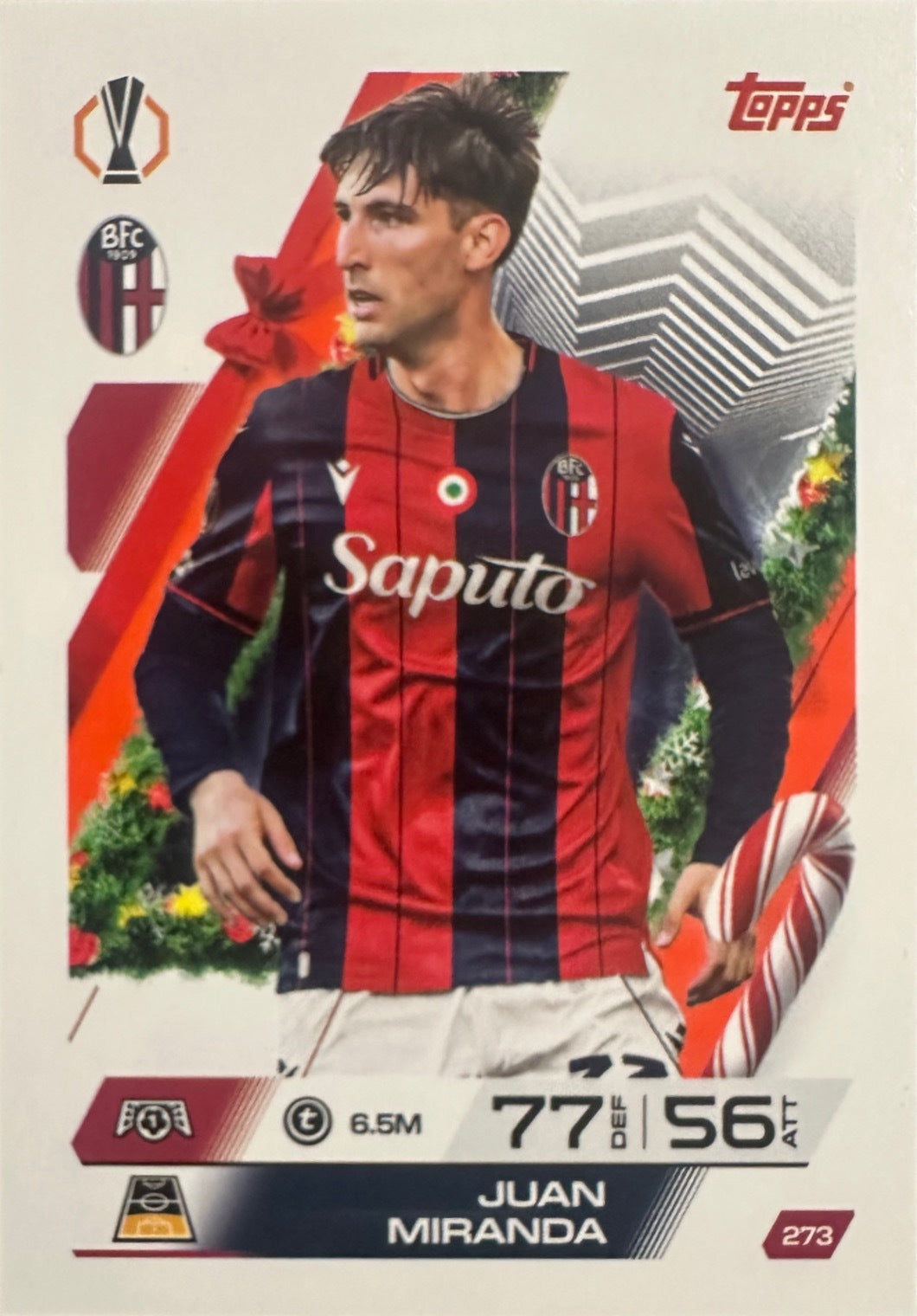 Topps Match Attax 2025/26 UCL Champions League - Scegli Parallel Festive Squadzone