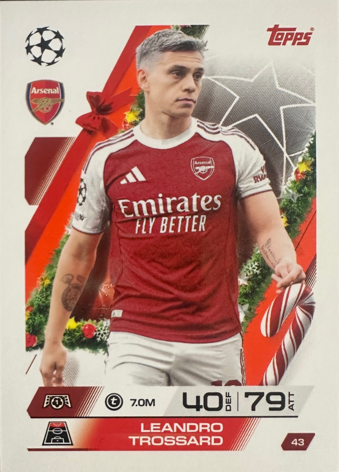 Topps Match Attax 2025/26 UCL Champions League - Scegli Parallel Festive Squadzone