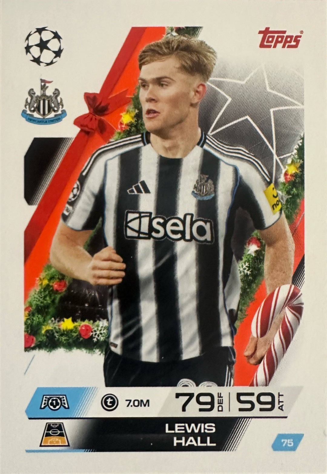 Topps Match Attax 2025/26 UCL Champions League - Scegli Parallel Festive Squadzone