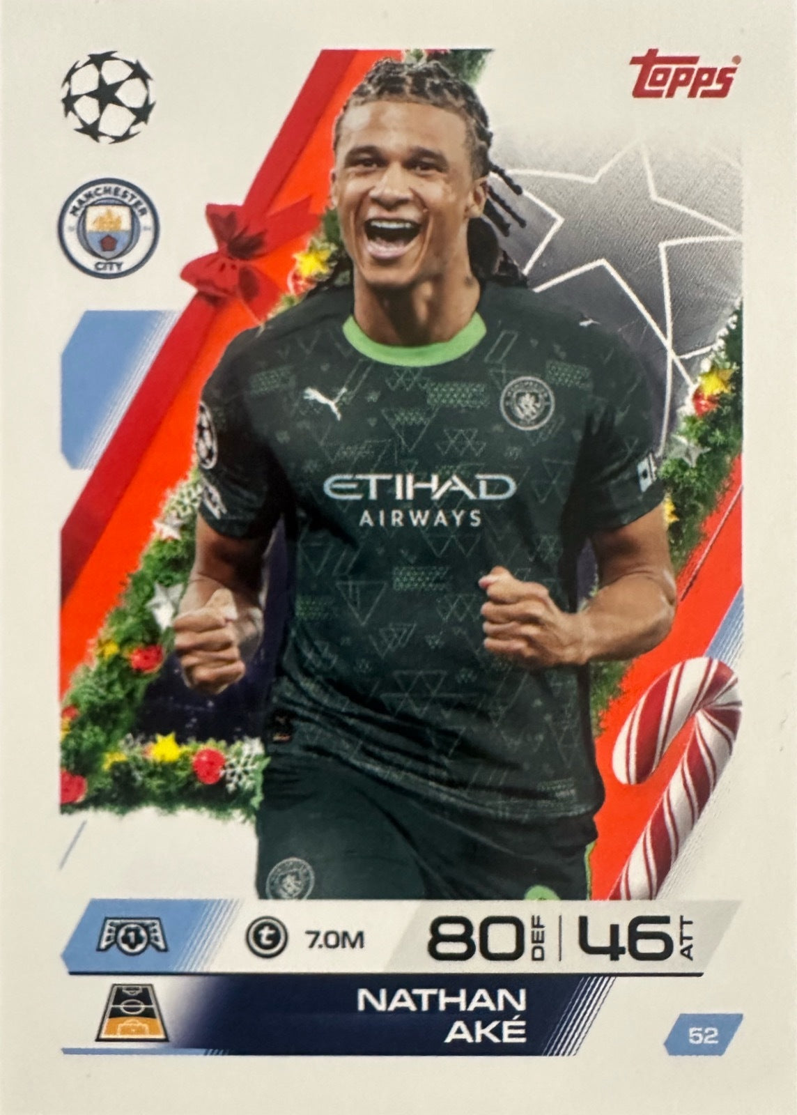Topps Match Attax 2025/26 UCL Champions League - Scegli Parallel Festive Squadzone