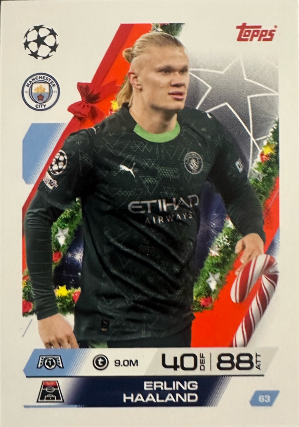 Topps Match Attax 2025/26 UCL Champions League - Scegli Parallel Festive Squadzone