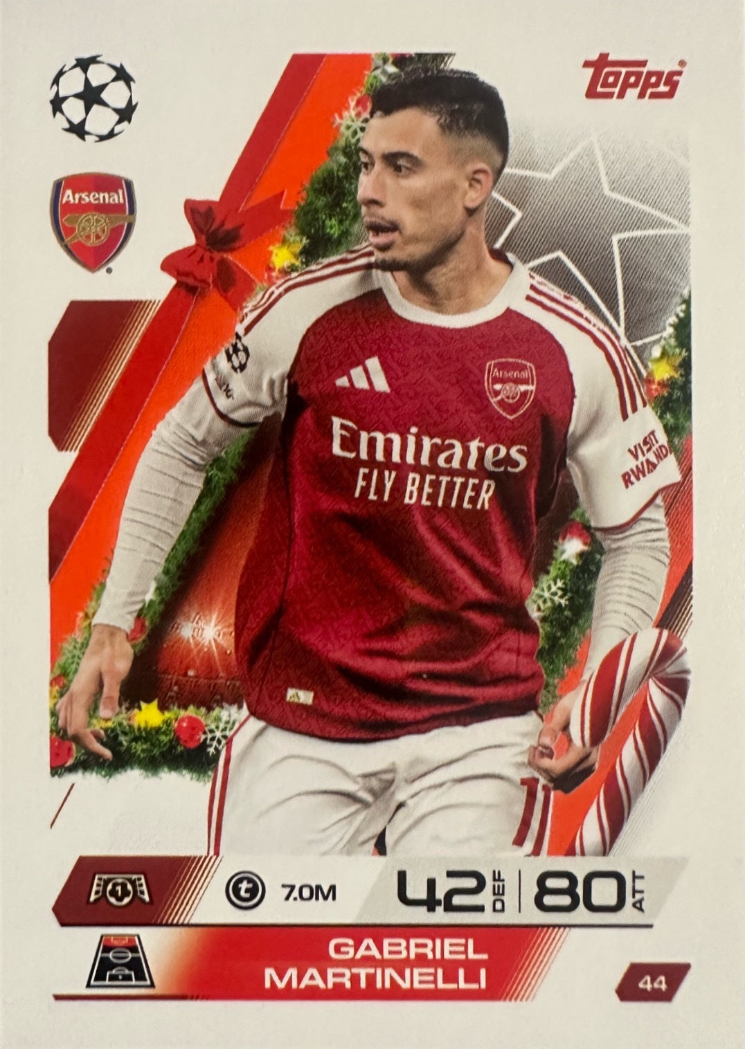 Topps Match Attax 2025/26 UCL Champions League - Scegli Parallel Festive Squadzone