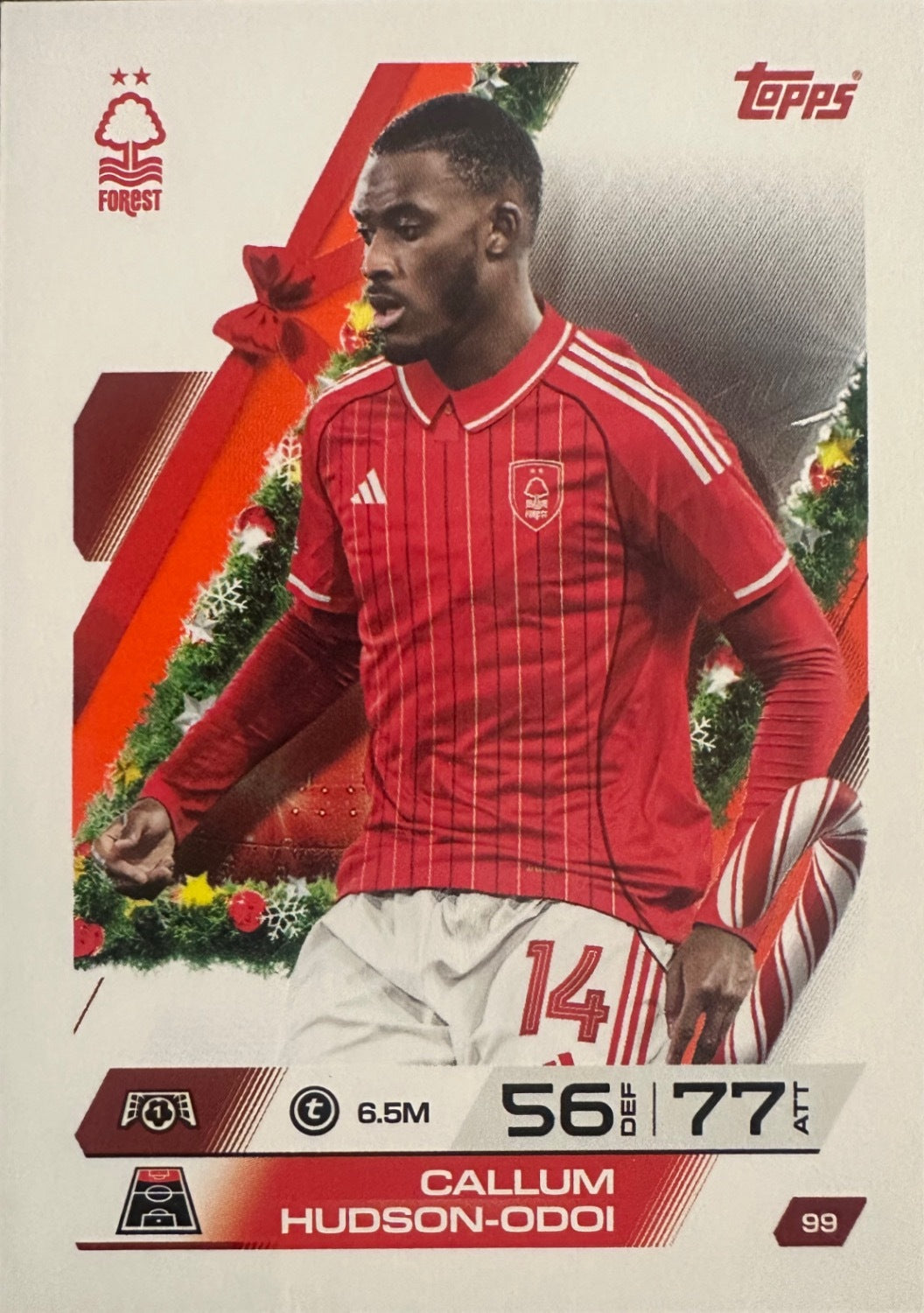 Topps Match Attax 2025/26 UCL Champions League - Scegli Parallel Festive Squadzone