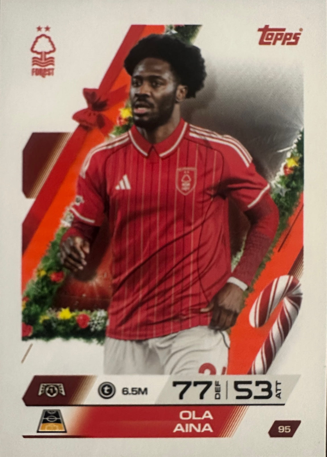 Topps Match Attax 2025/26 UCL Champions League - Scegli Parallel Festive Squadzone