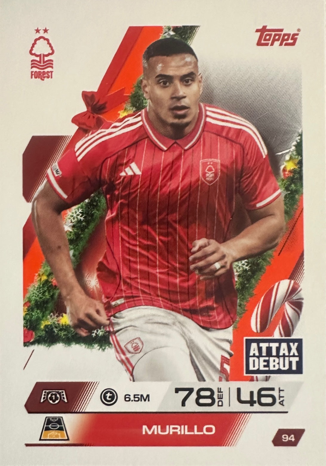 Topps Match Attax 2025/26 UCL Champions League - Scegli Parallel Festive Squadzone