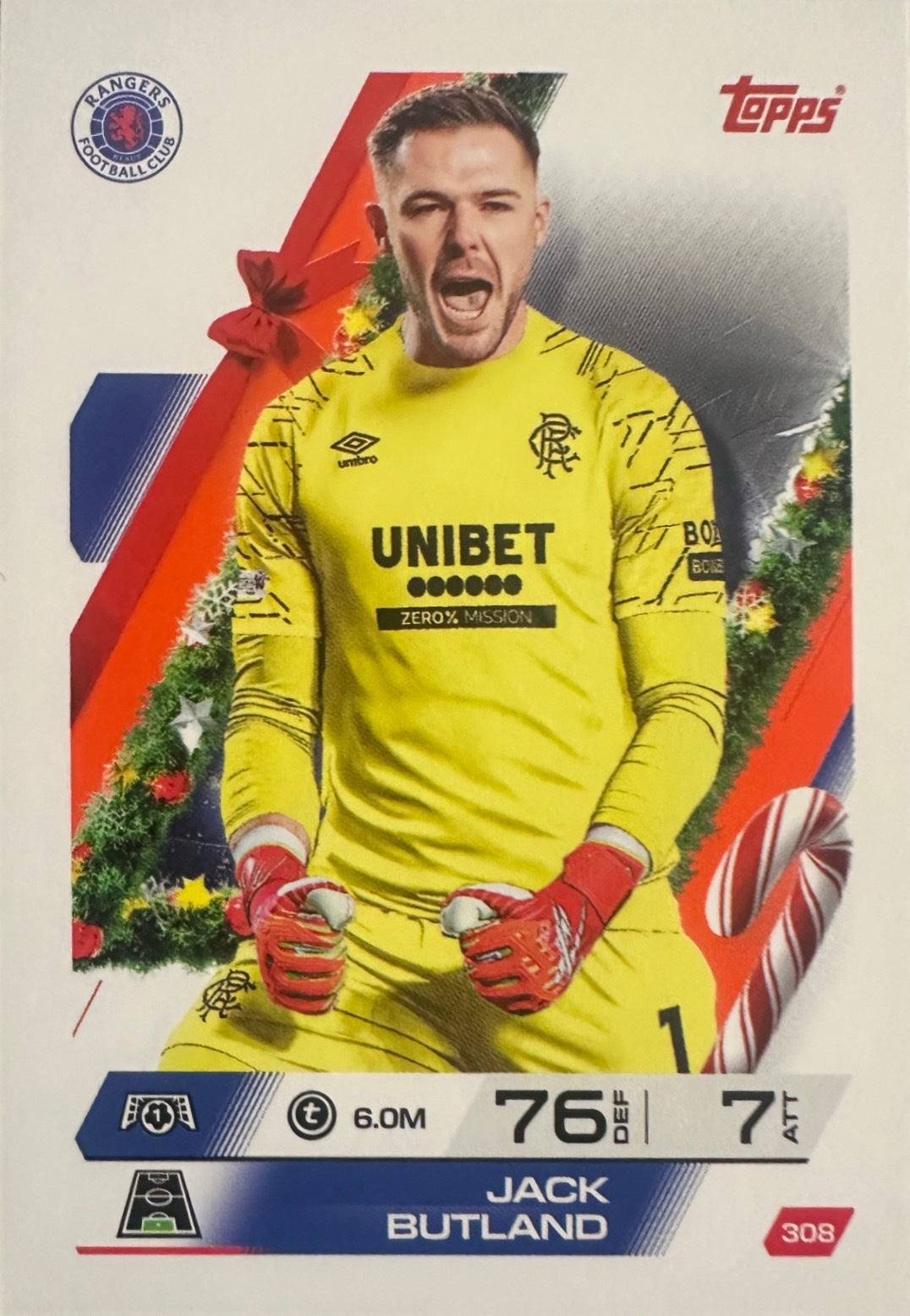 Topps Match Attax 2025/26 UCL Champions League - Scegli Parallel Festive Squadzone