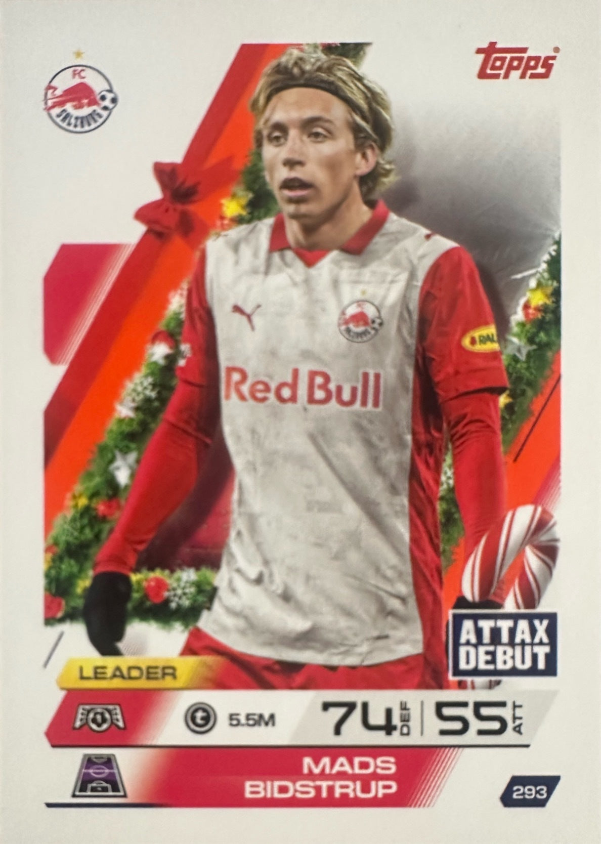 Topps Match Attax 2025/26 UCL Champions League - Scegli Parallel Festive Squadzone