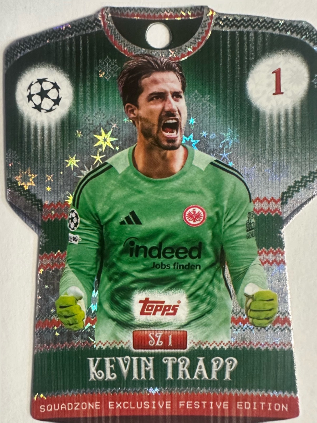 Topps Match Attax 2025/26 UCL Champions League - Scegli Parallel Festive Squadzone