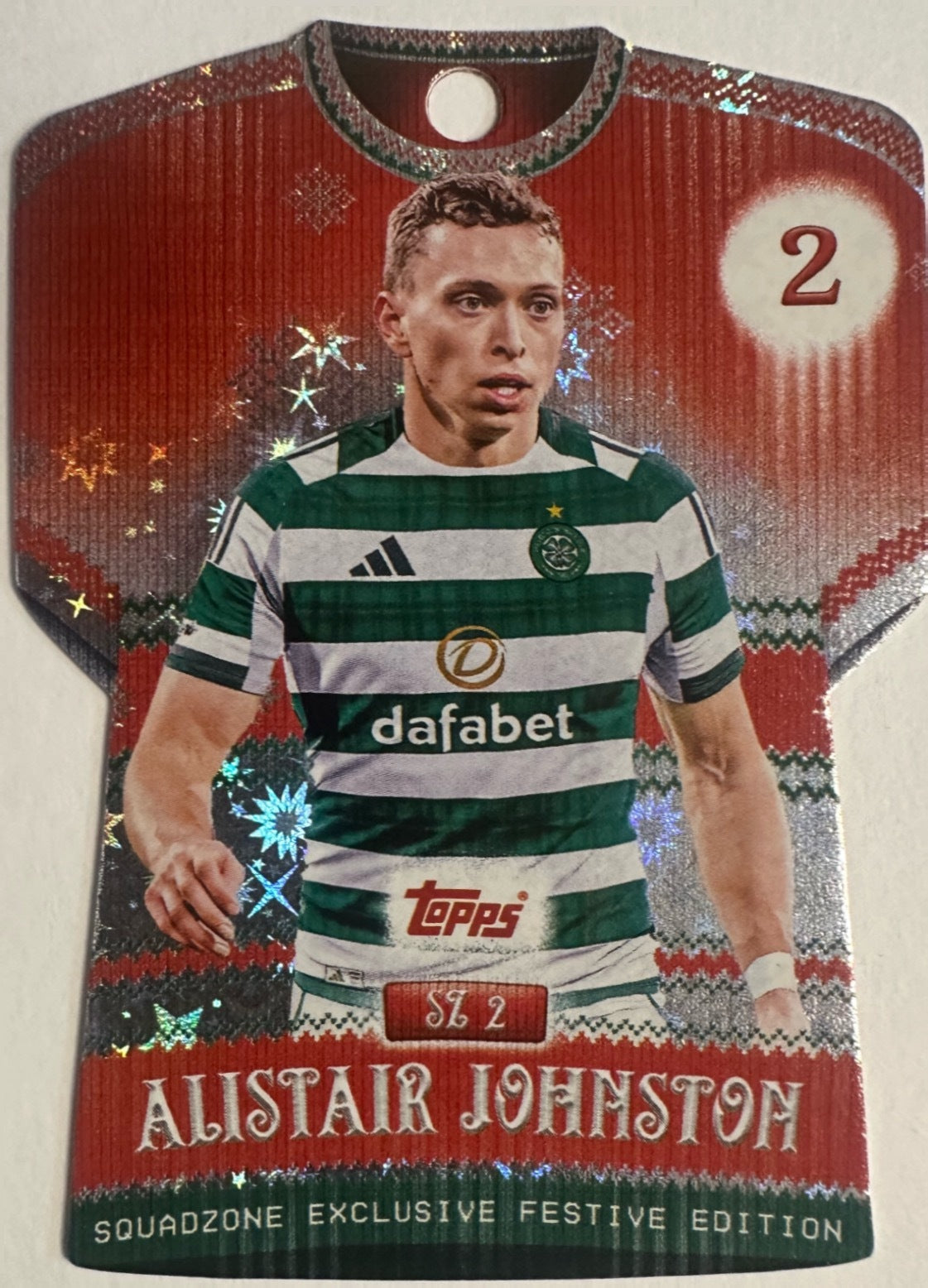 Topps Match Attax 2025/26 UCL Champions League - Scegli Parallel Festive Squadzone