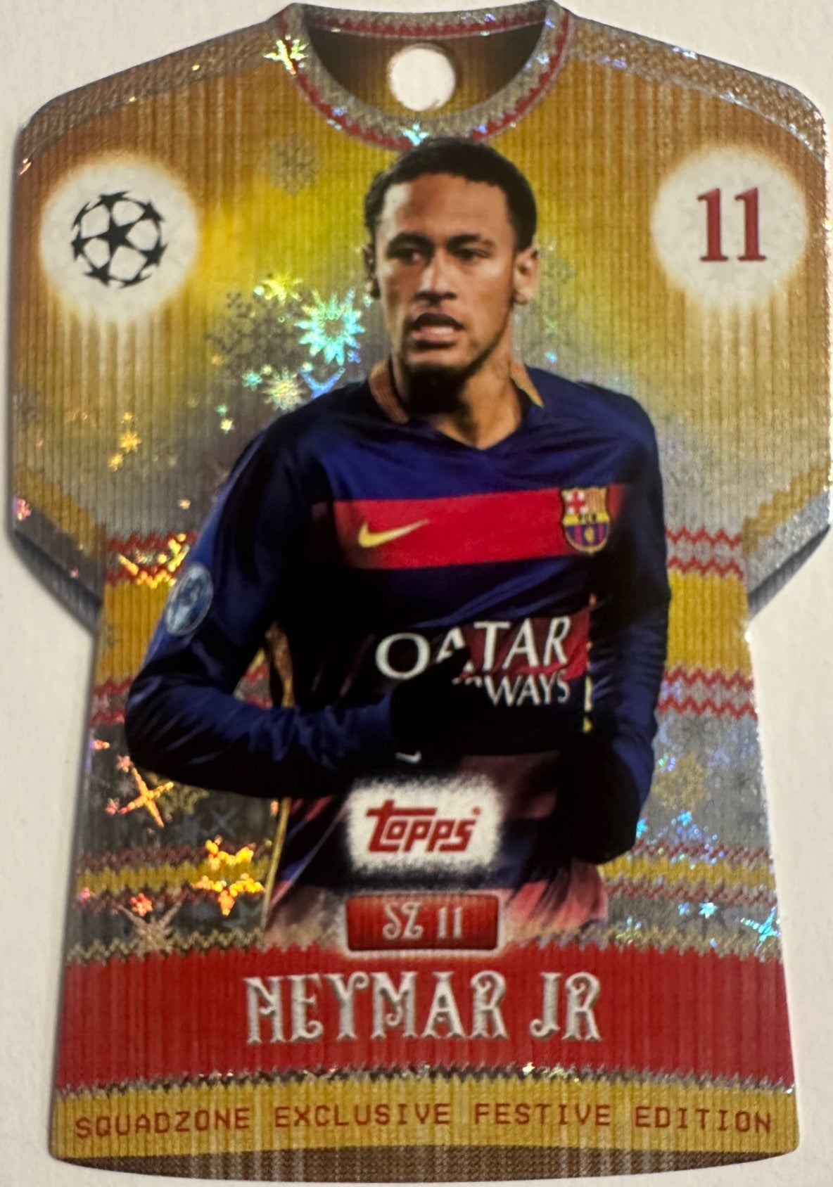 Topps Match Attax 2025/26 UCL Champions League - Scegli Parallel Festive Squadzone