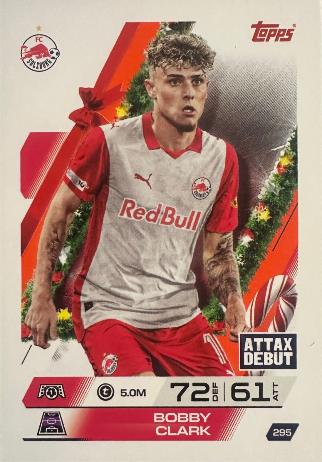 Topps Match Attax 2025/26 UCL Champions League - Scegli Parallel Festive Squadzone