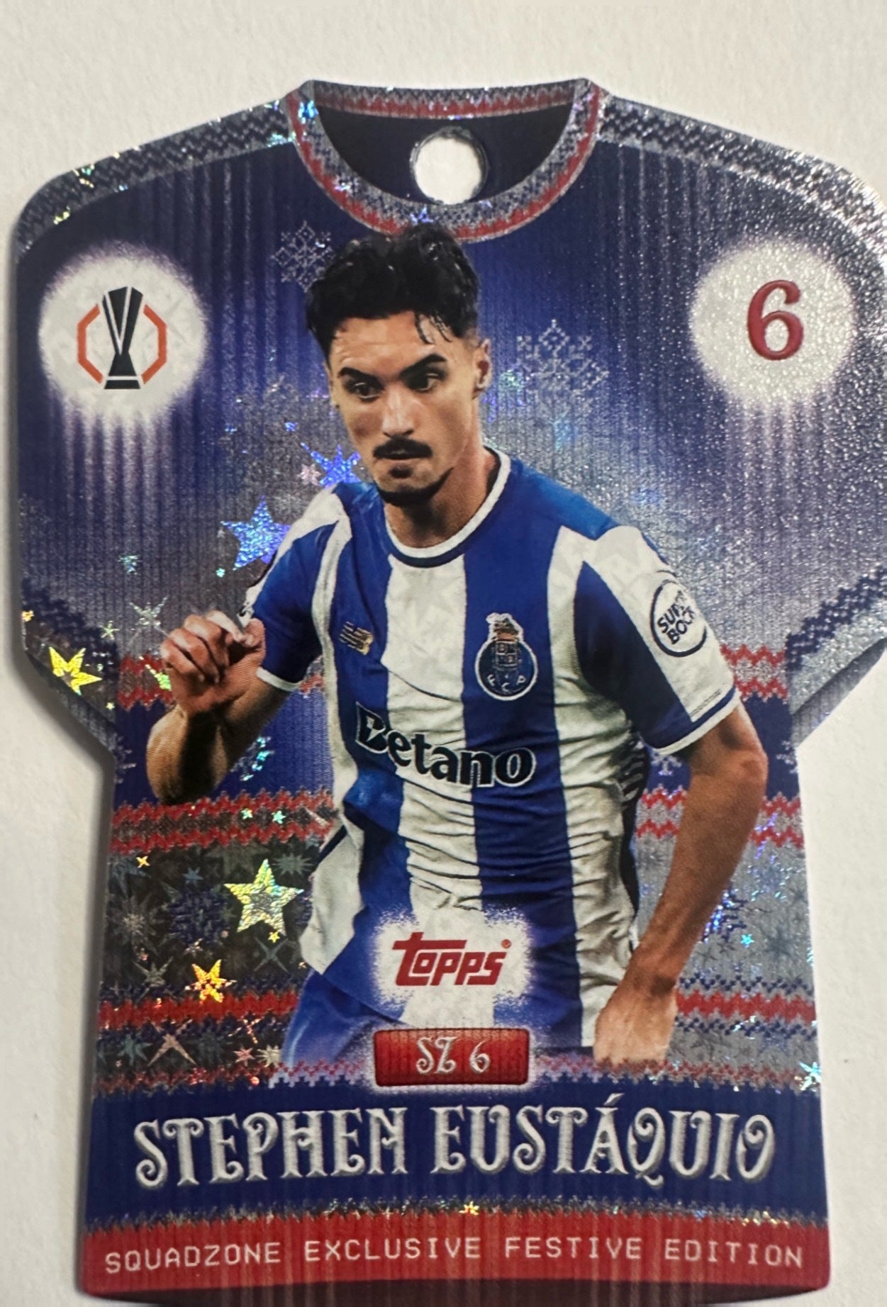 Topps Match Attax 2025/26 UCL Champions League - Scegli Parallel Festive Squadzone