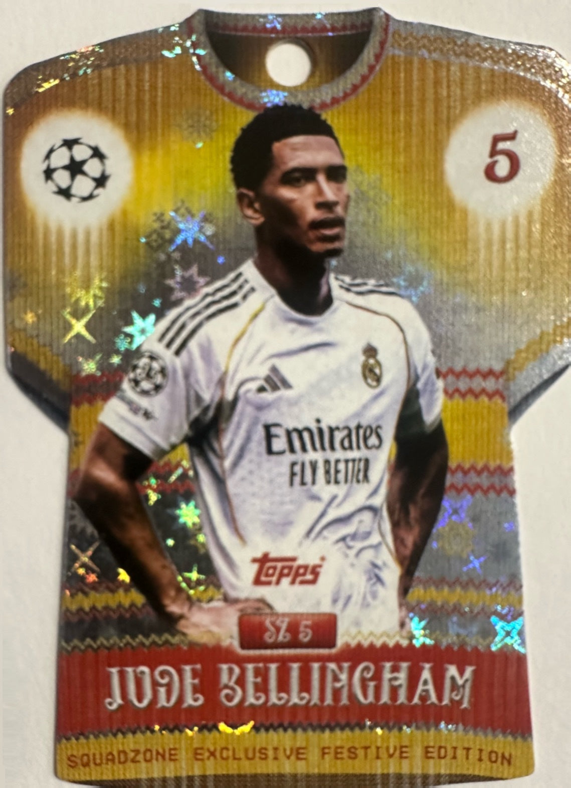 Topps Match Attax 2025/26 UCL Champions League - Scegli Parallel Festive Squadzone