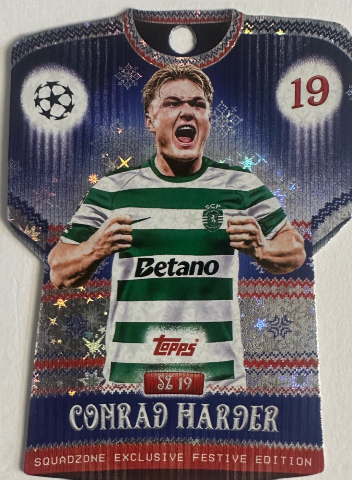 Topps Match Attax 2025/26 UCL Champions League - Scegli Parallel Festive Squadzone