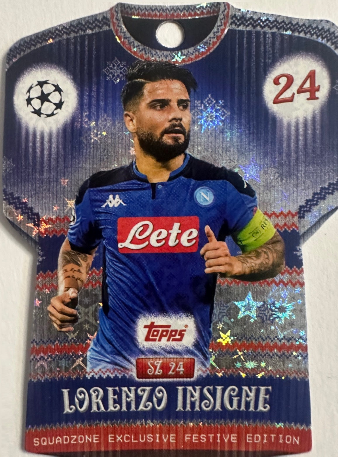 Topps Match Attax 2025/26 UCL Champions League - Scegli Parallel Festive Squadzone