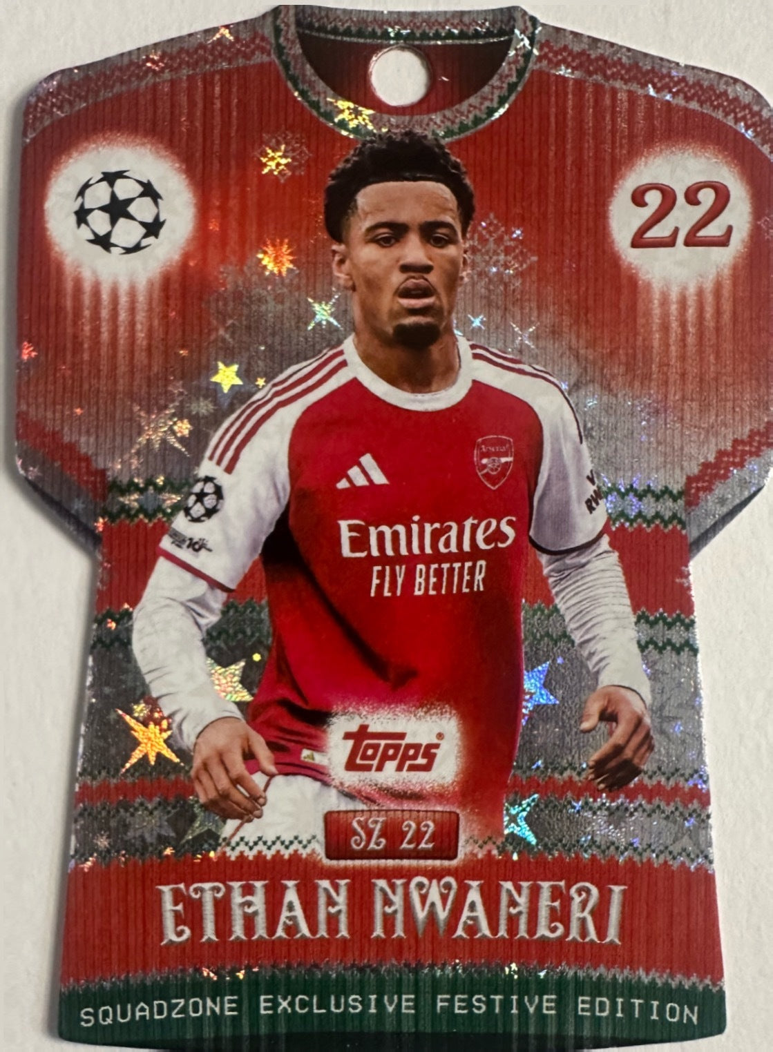 Topps Match Attax 2025/26 UCL Champions League - Scegli Parallel Festive Squadzone