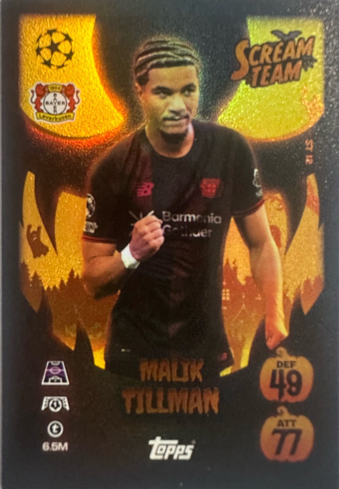 Topps Match Attax 2025/26 UCL Champions League - Scegli Scream Team