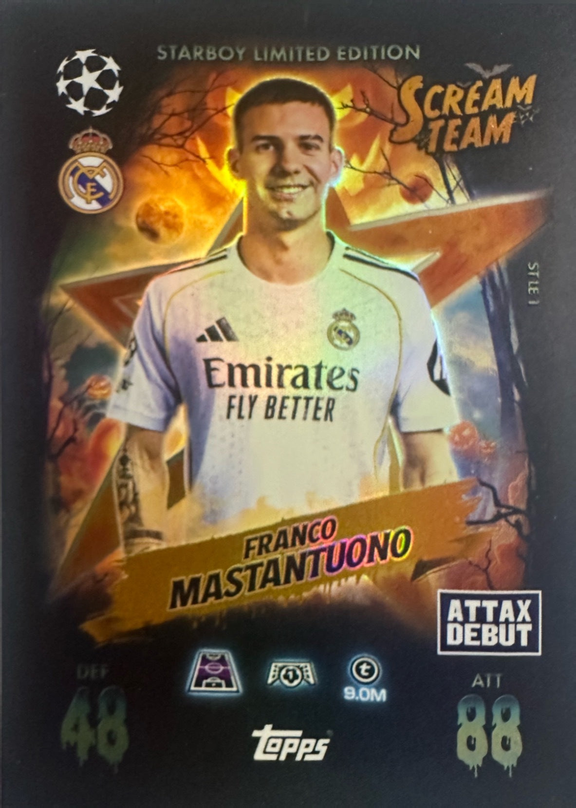 Topps Match Attax 2025/26 UCL Champions League - Scegli Scream Team
