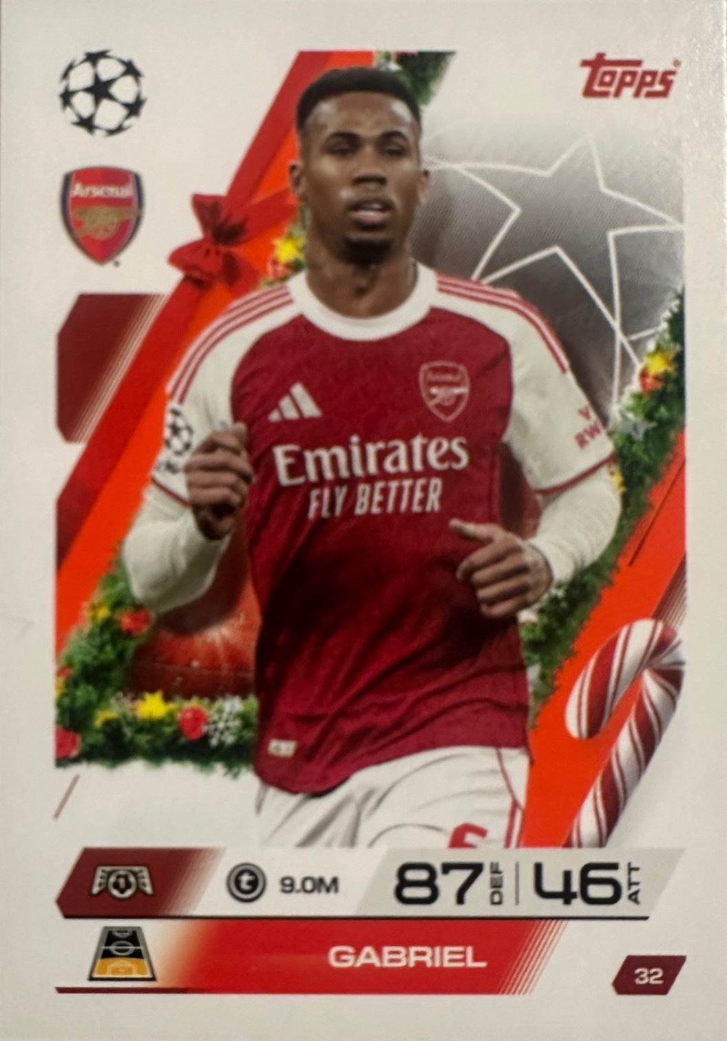 Topps Match Attax 2025/26 UCL Champions League - Scegli Parallel Festive Squadzone