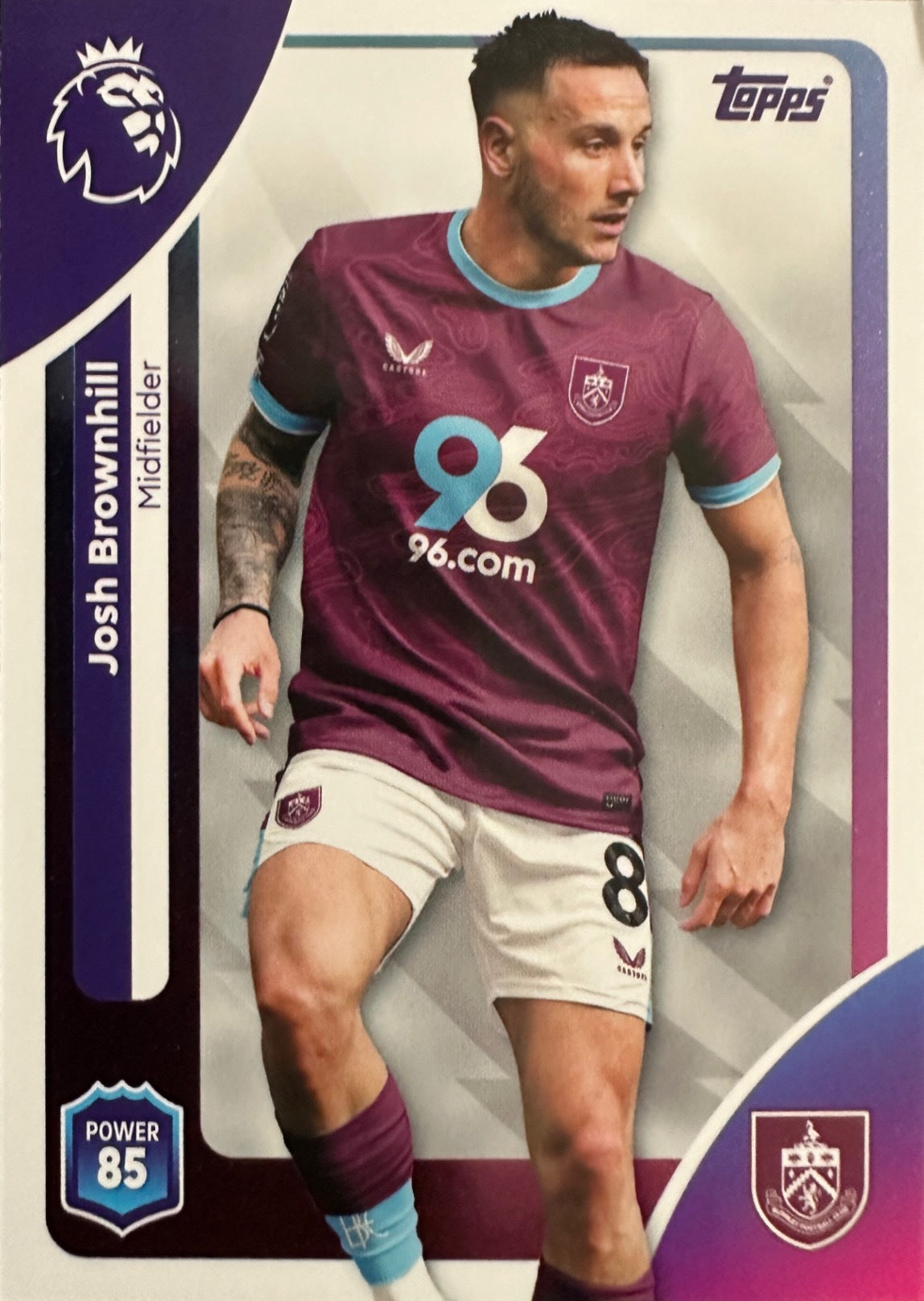 Topps Premier League 2025/26 2026 Scegli Card #301-400 Base Card Pro Partnership